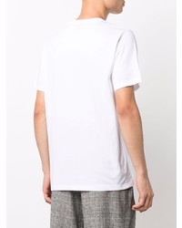 T-shirt à col rond imprimé blanc PS Paul Smith