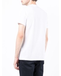 T-shirt à col rond imprimé blanc PS Paul Smith