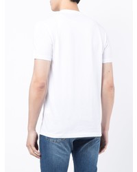 T-shirt à col rond imprimé blanc PS Paul Smith