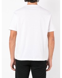 T-shirt à col rond imprimé blanc OSKLEN