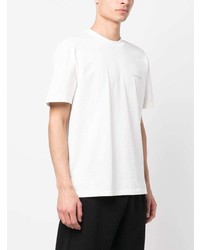 T-shirt à col rond imprimé blanc Ih Nom Uh Nit