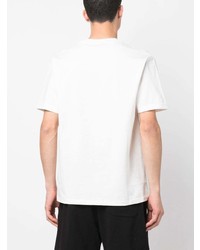 T-shirt à col rond imprimé blanc Ih Nom Uh Nit