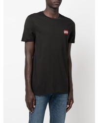 T-shirt à col rond imprimé blanc Levi's