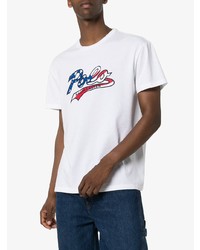 T-shirt à col rond imprimé blanc Polo Ralph Lauren