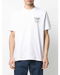 T-shirt à col rond imprimé blanc Carhartt WIP