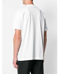 T-shirt à col rond imprimé blanc Calvin Klein 205W39nyc
