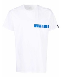 T-shirt à col rond imprimé blanc MACKINTOSH