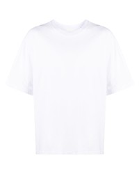 T-shirt à col rond imprimé blanc MARANT