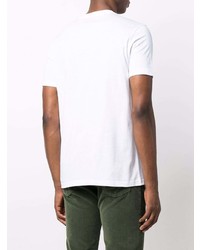 T-shirt à col rond imprimé blanc PS Paul Smith