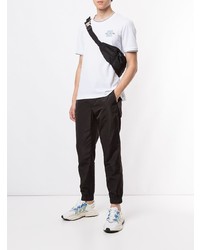 T-shirt à col rond imprimé blanc CK Calvin Klein