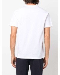 T-shirt à col rond imprimé blanc PS Paul Smith