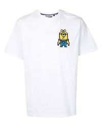 T-shirt à col rond imprimé blanc Mostly Heard Rarely Seen 8-Bit