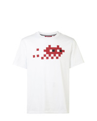 T-shirt à col rond imprimé blanc Mostly Heard Rarely Seen 8-Bit
