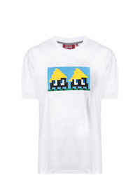 T-shirt à col rond imprimé blanc Mostly Heard Rarely Seen 8-Bit