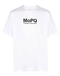 T-shirt à col rond imprimé blanc Museum of Peace & Quiet