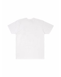 T-shirt à col rond imprimé blanc Supreme