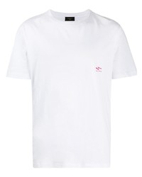 T-shirt à col rond imprimé blanc Not Guilty Homme