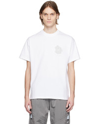 T-shirt à col rond imprimé blanc Objects IV Life