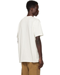 T-shirt à col rond imprimé blanc Ps By Paul Smith