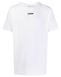 T-shirt à col rond imprimé blanc Off-White