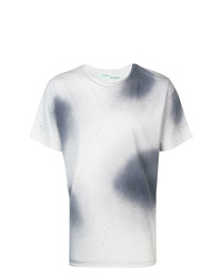 T-shirt à col rond imprimé blanc Off-White