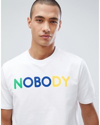 T-shirt à col rond imprimé blanc ONLY & SONS
