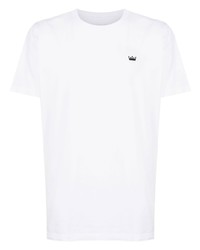 T-shirt à col rond imprimé blanc OSKLEN