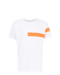 T-shirt à col rond imprimé blanc OSKLEN