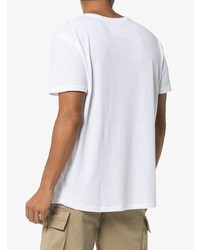 T-shirt à col rond imprimé blanc 78 Stitches