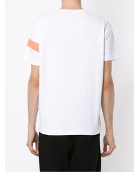 T-shirt à col rond imprimé blanc OSKLEN