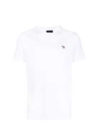 T-shirt à col rond imprimé blanc Ps By Paul Smith