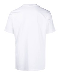 T-shirt à col rond imprimé blanc PS Paul Smith