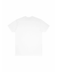 T-shirt à col rond imprimé blanc Supreme