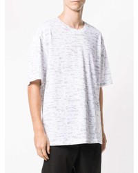 T-shirt à col rond imprimé blanc 3.1 Phillip Lim