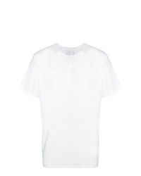 T-shirt à col rond imprimé blanc Represent