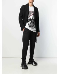 T-shirt à col rond imprimé blanc Philipp Plein