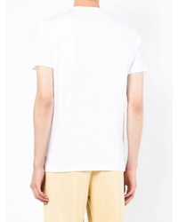 T-shirt à col rond imprimé blanc PS Paul Smith