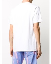 T-shirt à col rond imprimé blanc Napa By Martine Rose