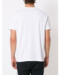 T-shirt à col rond imprimé blanc OSKLEN