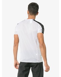 T-shirt à col rond imprimé blanc Salomon S/Lab
