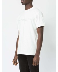 T-shirt à col rond imprimé blanc Ih Nom Uh Nit