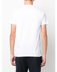 T-shirt à col rond imprimé blanc PS Paul Smith