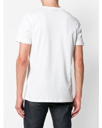 T-shirt à col rond imprimé blanc Ps By Paul Smith