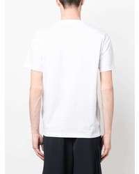 T-shirt à col rond imprimé blanc PS Paul Smith