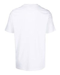 T-shirt à col rond imprimé blanc PS Paul Smith