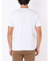 T-shirt à col rond imprimé blanc OSKLEN