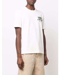 T-shirt à col rond imprimé blanc PS Paul Smith