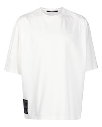T-shirt à col rond imprimé blanc SONGZIO