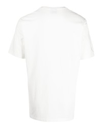 T-shirt à col rond imprimé blanc PS Paul Smith