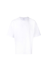 T-shirt à col rond imprimé blanc Styland